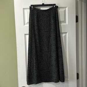 Talbots 100% Silk Midi Skirt